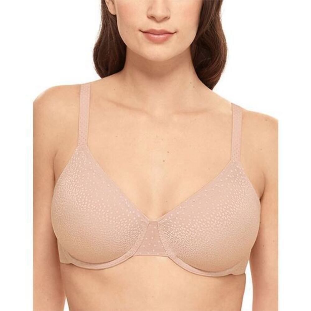 Wacoal Back Appeal Underwire Bra Style # 855303 side smooth basic size 34DDD